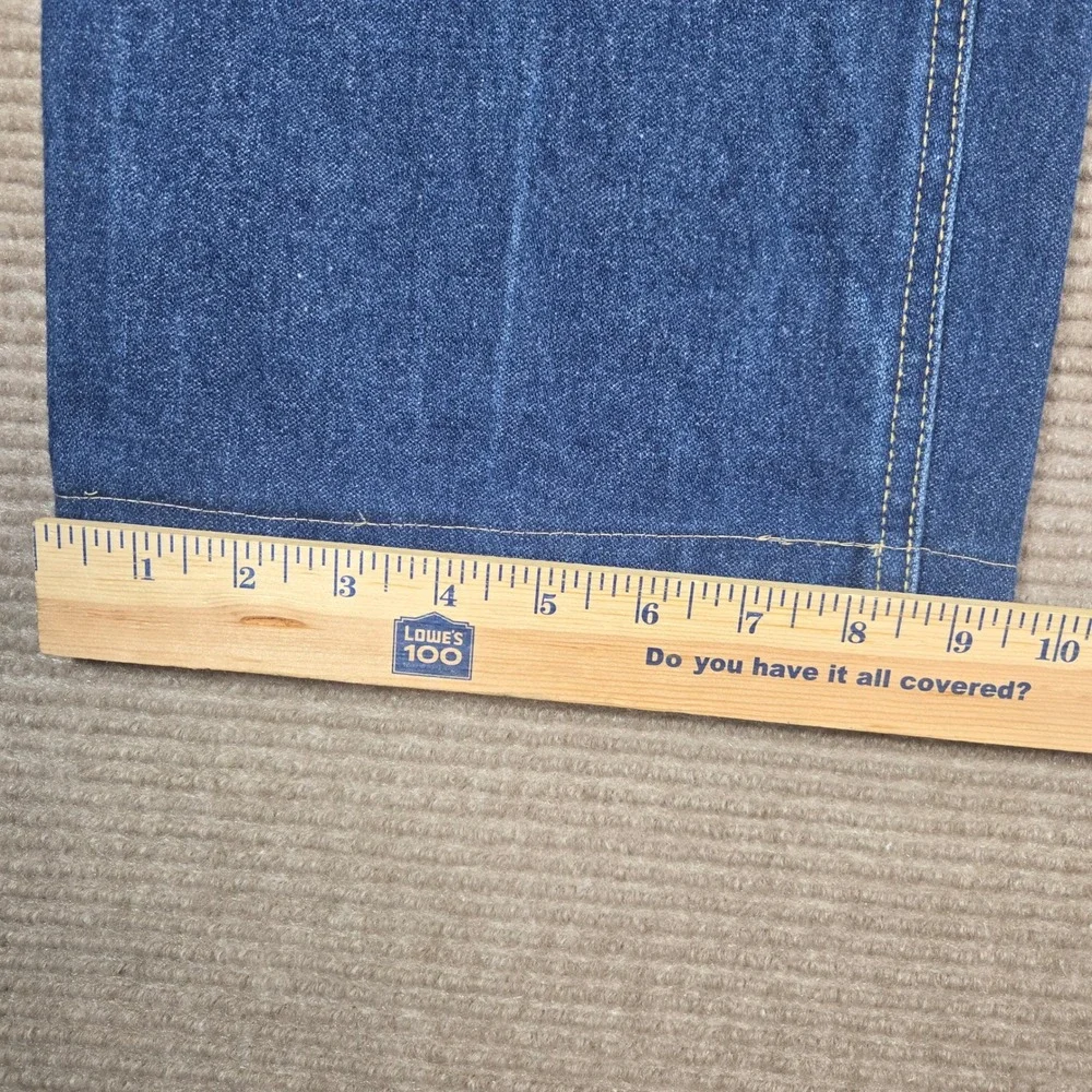 Carhartt Mens 40x32 Blue FR Flame Resistant Relaxed Straight Denim Work Pants‎